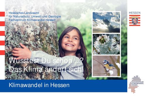 Cover der Broschöre über Klimawandel