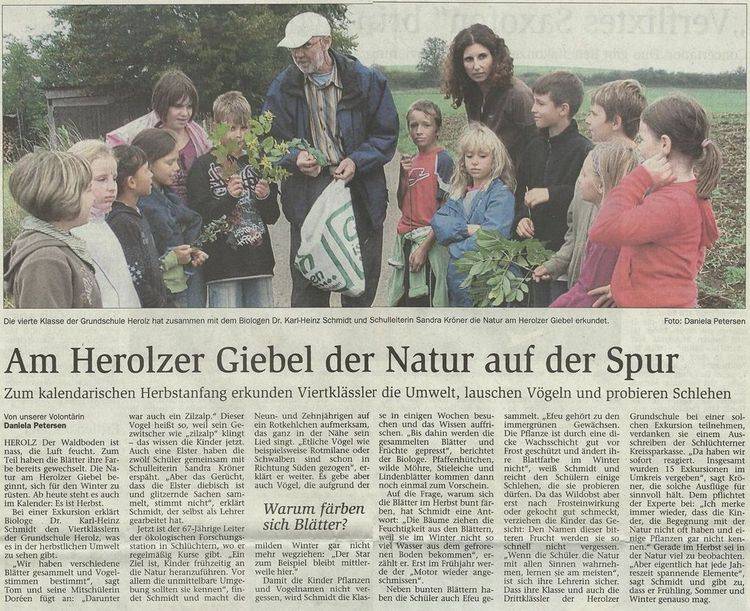 Presseartikel vom 22.09.2009