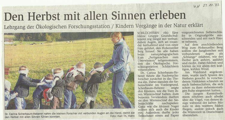 Presseartikel vom 27.10.2009
