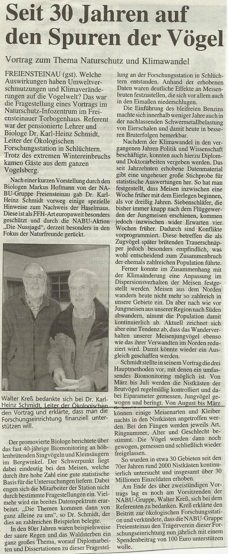 Presseartikel vom 03.02.2010