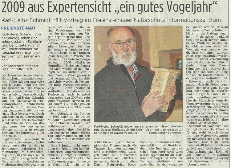 Presseartikel vom 04.02.2011