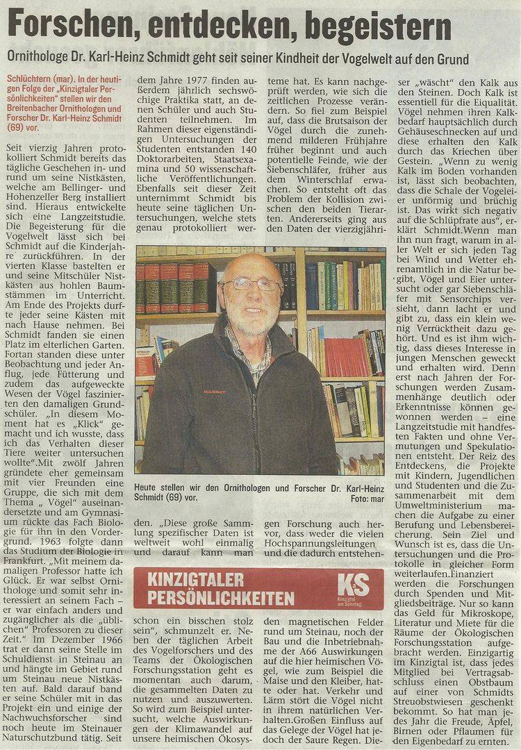 Presseartikel vom 24.07.2011