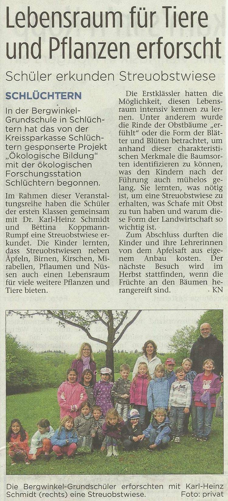 Presseartikel vom 16.05.2012